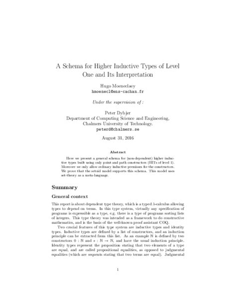 higher inductive type in nLab