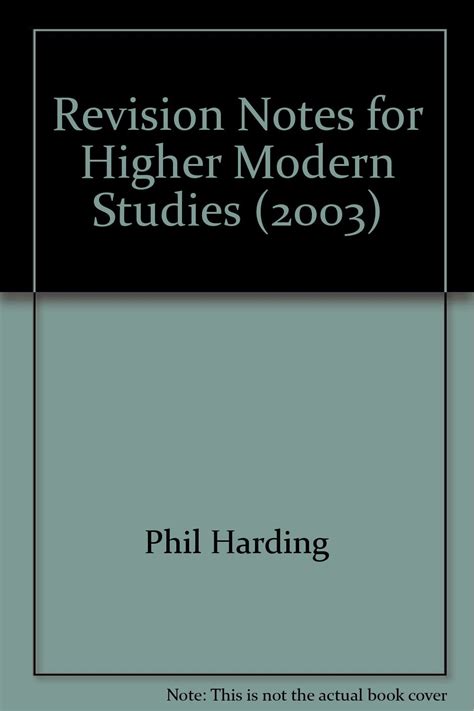 Higher Modern Studies Revision Notes