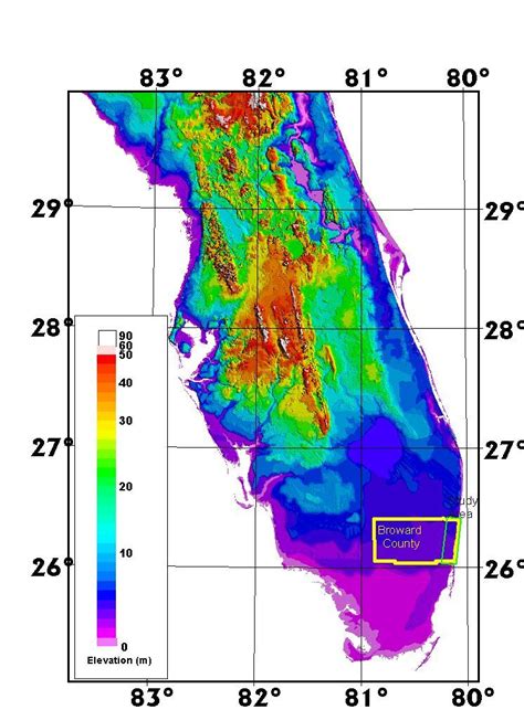 highest altitude florida