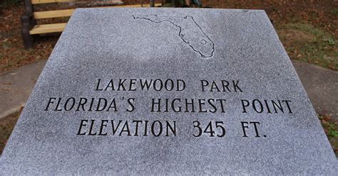 highest point in florida