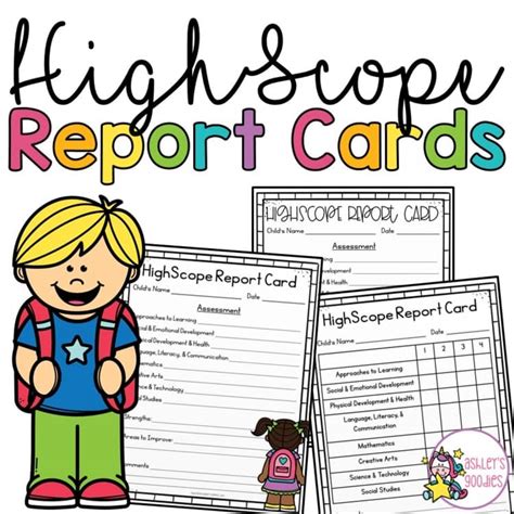 Highscope Report Cards