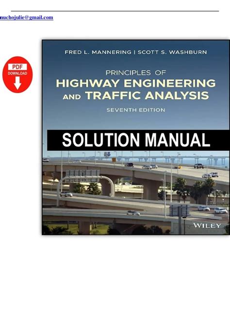 Highway Engineering 7th Edition Solution Manual Paul