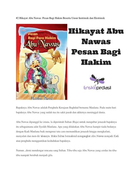 hikayat abu nawas pdf