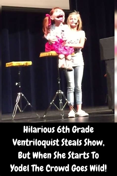 Hilarious 6th Grade Ventriloquist Steals Show But When 6th Grade Ventriloquist - 6th Grade Ventriloquist
