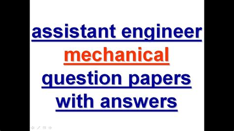 Full Download Himachal Assistant Engineer Question Paper Mechanical Engineering 