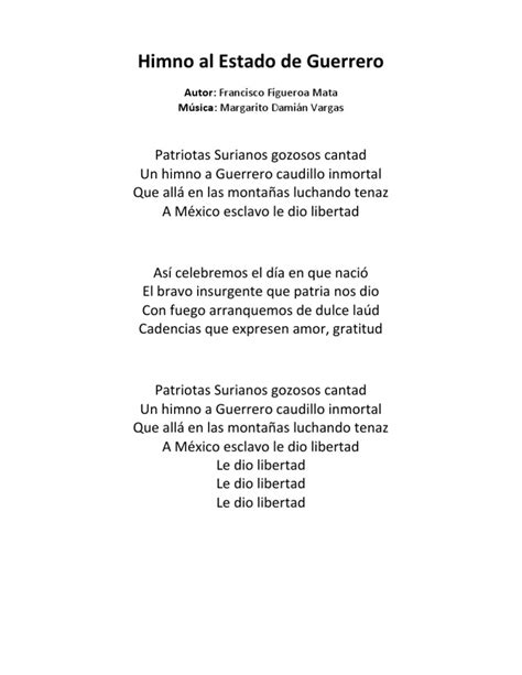 Himno A Guerrero