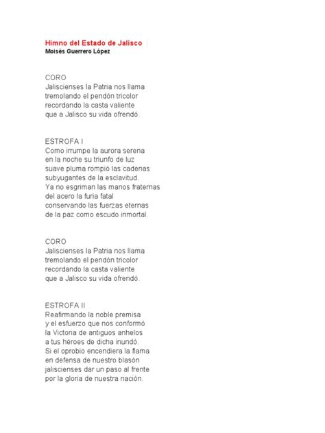 Himno De Jalisco