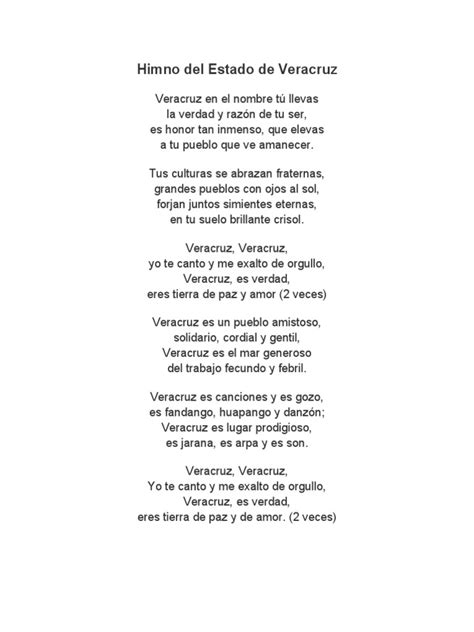 Himno De Veracruz