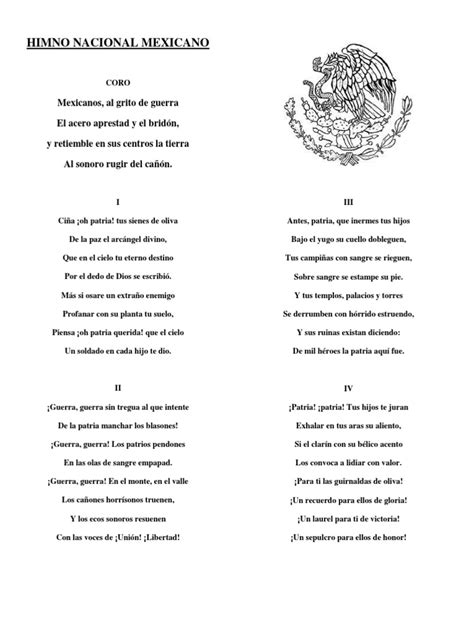 Himno Mexicano Completo