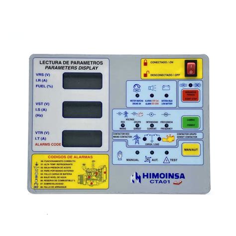 Himoinsa Cta01 Control Panel
