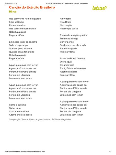 Hino Do Exercito
