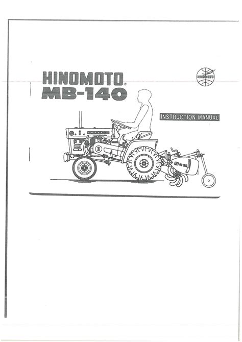 Full Download Hinomoto Tractor Manual 