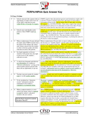 Read Online Hipaa Quiz Answer Key 