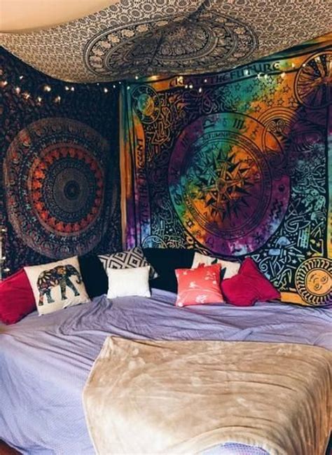 Hippie Themed Bedroom