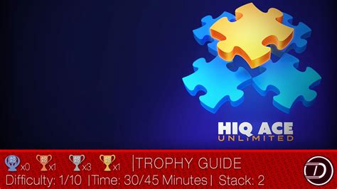 Hiq Ace Trophy Guide