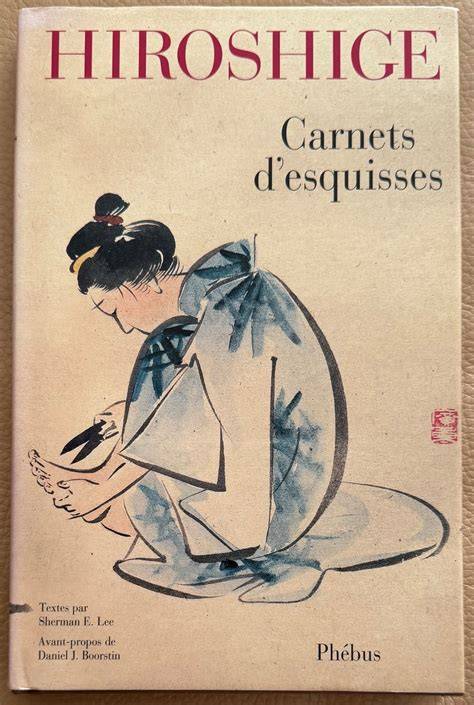 hiroshige carnets d esquisses