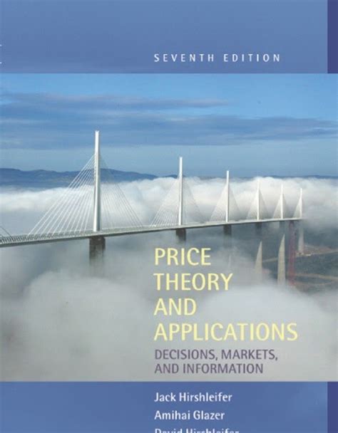 Download Hirshleifer Price Theory And Applications 7Th Edition 