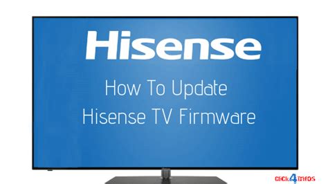 Hisense Firmware Update