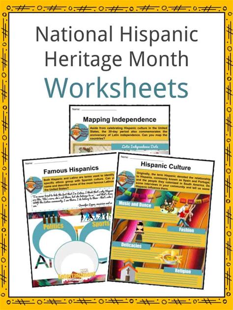 Hispanic Heritage Month Worksheets Free Download 99worksheets Hispanic Heritage Worksheet 3rd Grade - Hispanic Heritage Worksheet 3rd Grade
