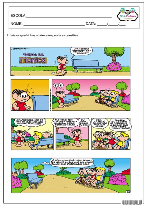 História em quadrinhos História em quadrinhos Atividades de produção textual Atividades de