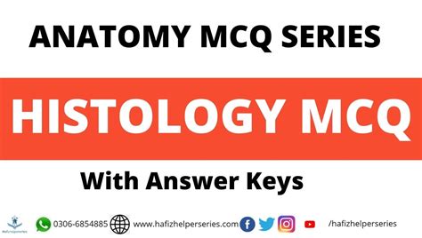 Histology Mcq Answer