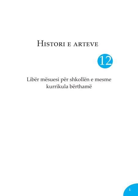 histori e arteve 12