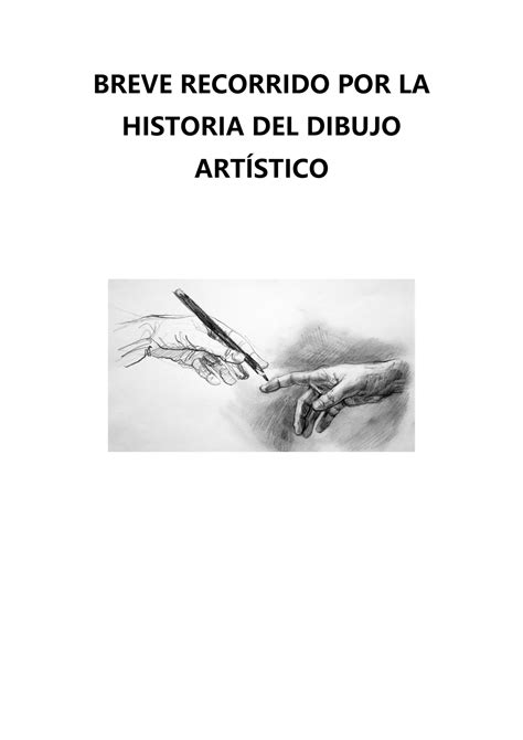 historia del dibujo artistico pdf