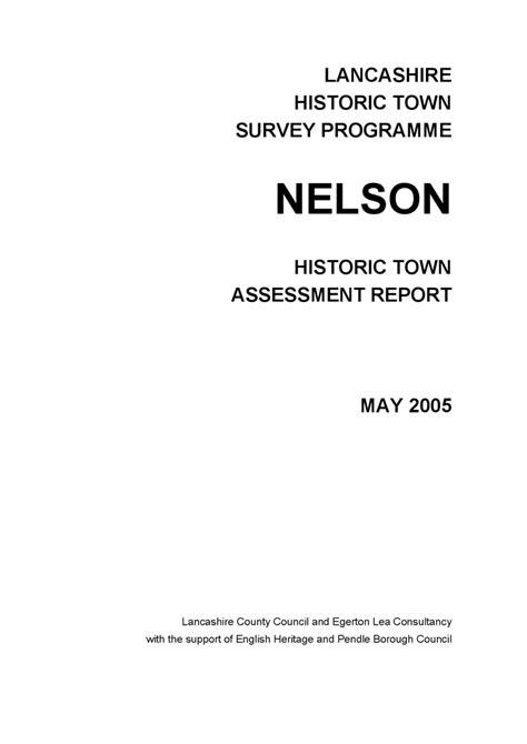 Full Download Historic Town Assessment Report May 2005 