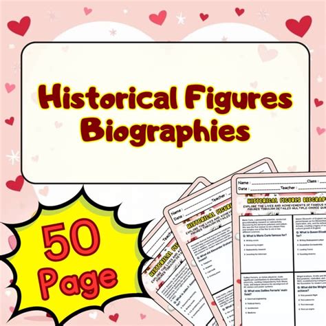 historical biographies for elementary students
