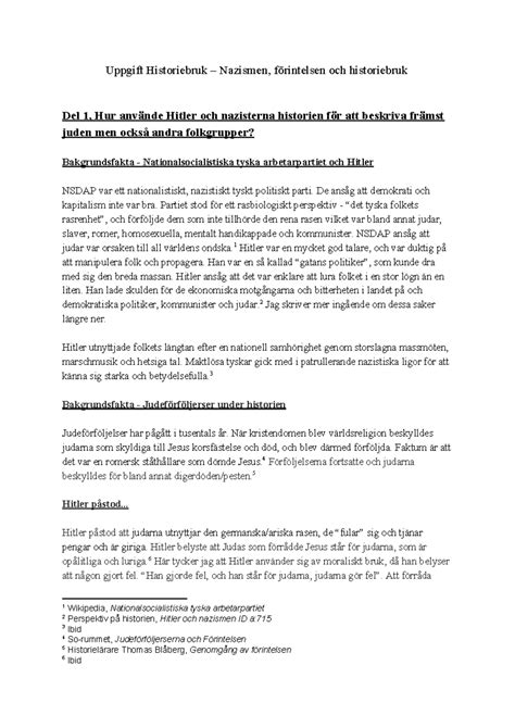 historiebruk uppgift