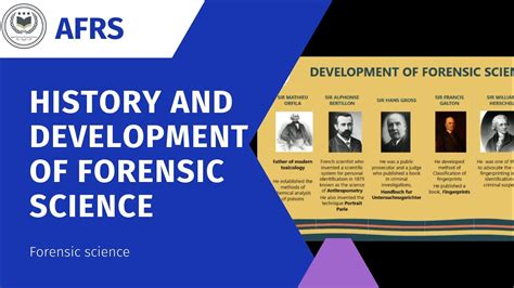 History And Development Of Forensic Science