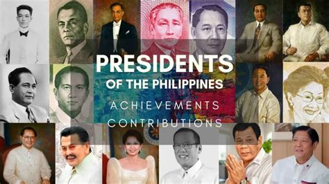 history of all philippine president biography