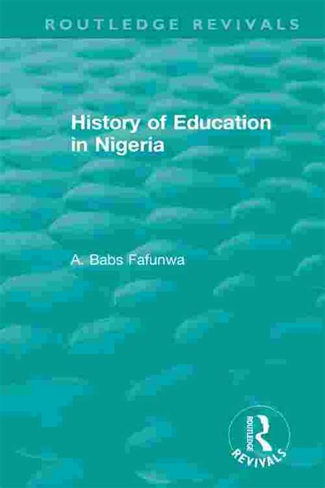 history of education by fafunwa pdf