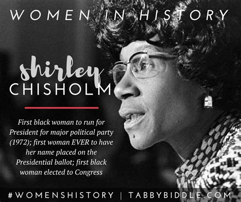 history of shirley chisholm