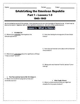 Read History Alive Reading Notes Answers Lotereore 