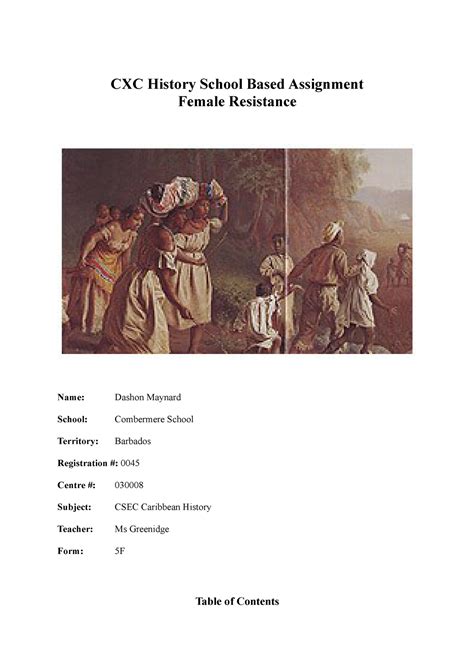 Download History Cxc 2013 Paper 2 