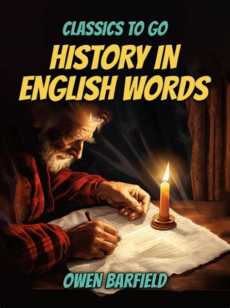 Read History In English Words Owen Barfield 