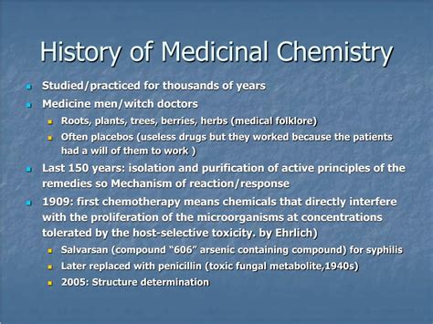 Read History Of Medicinal Chemistry Ppt 