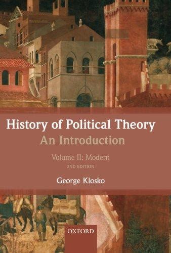 Read Online History Of Political Theory An Introduction Volume Ii Modern Volume 2 