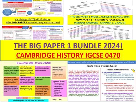 Read Online History Paper 1 0470 2013 