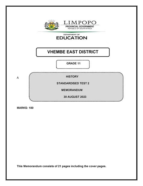 Full Download History Paper2 Memorandum 