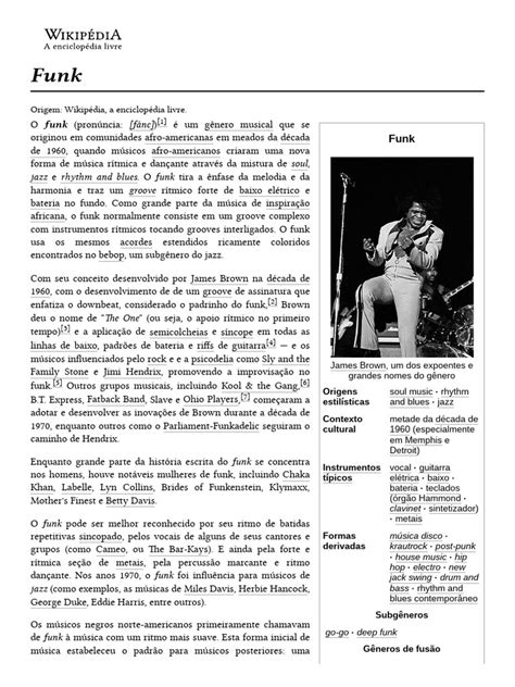 História Do Funk