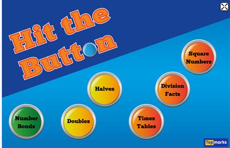 Hit The Button Quick Fire Maths Practise For Number Bond For Multiplication - Number Bond For Multiplication