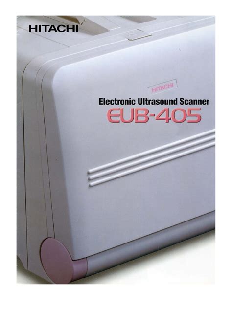 Read Hitachi Eub 405 Manual File Type Pdf 
