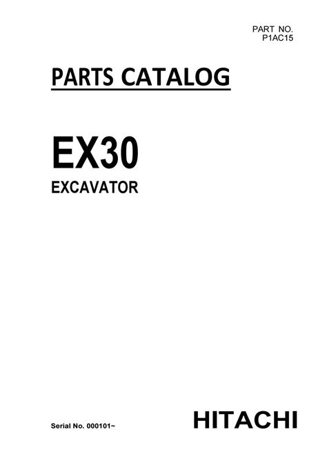 Read Hitachi Ex30 2 Excavator Manual File Type Pdf 