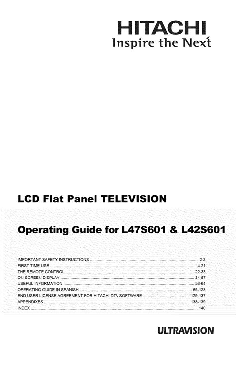 Full Download Hitachi Schematics User Guide 