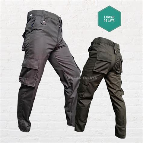 Hitam Pdl Security Pants Security Guard Police Field Pdl Pmr - Pdl Pmr