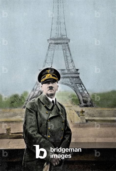 Hitler At Eiffel Tower