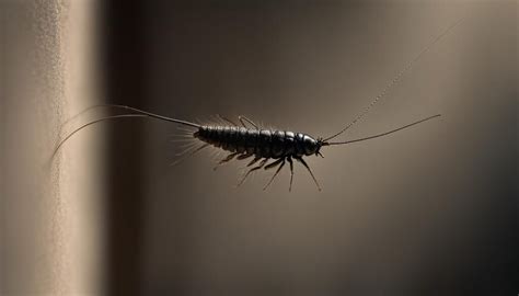 hittade en silverfisk i sovrummet