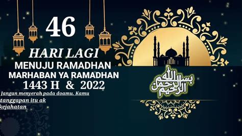 Hitungan Mundur Ramadhan 2022 Delinewstv Hitung Mundur Ramadhan 2022 - Hitung Mundur Ramadhan 2022